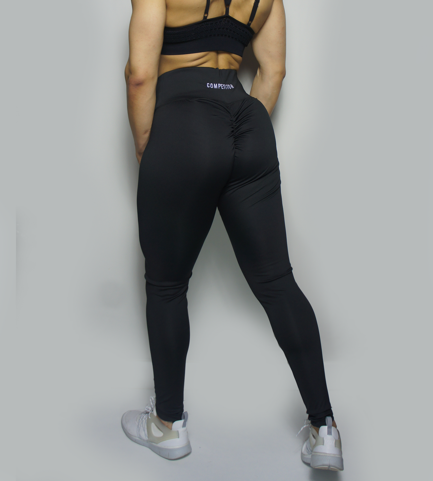 Black Scrunch Leggings