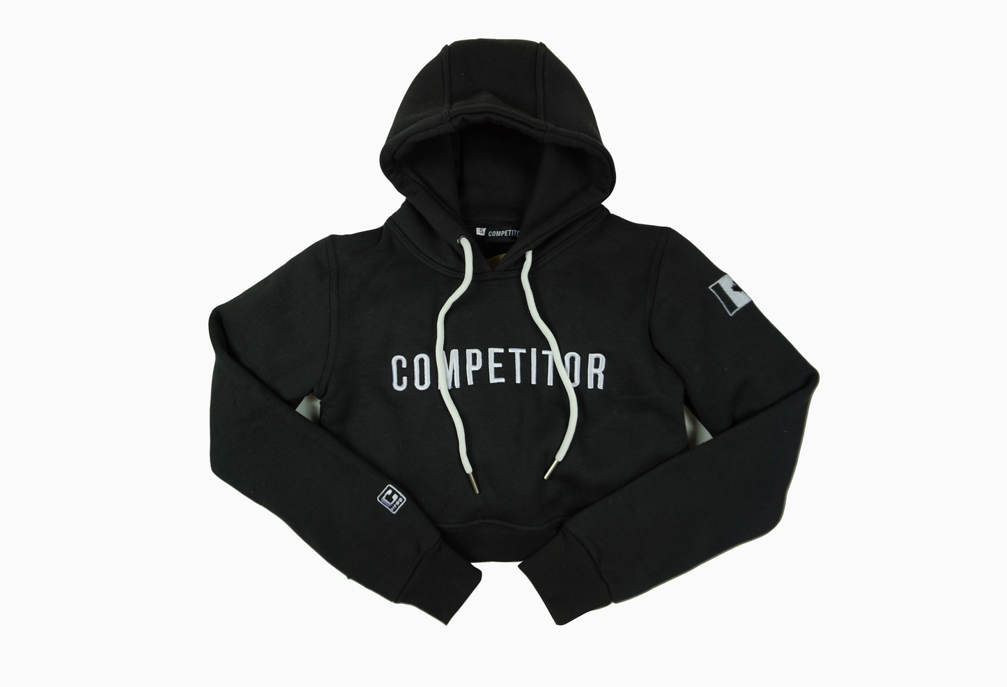 Elite Crop hoodie (Black)