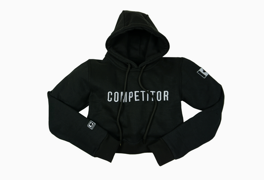 Elite Crop hoodie (Black Out)