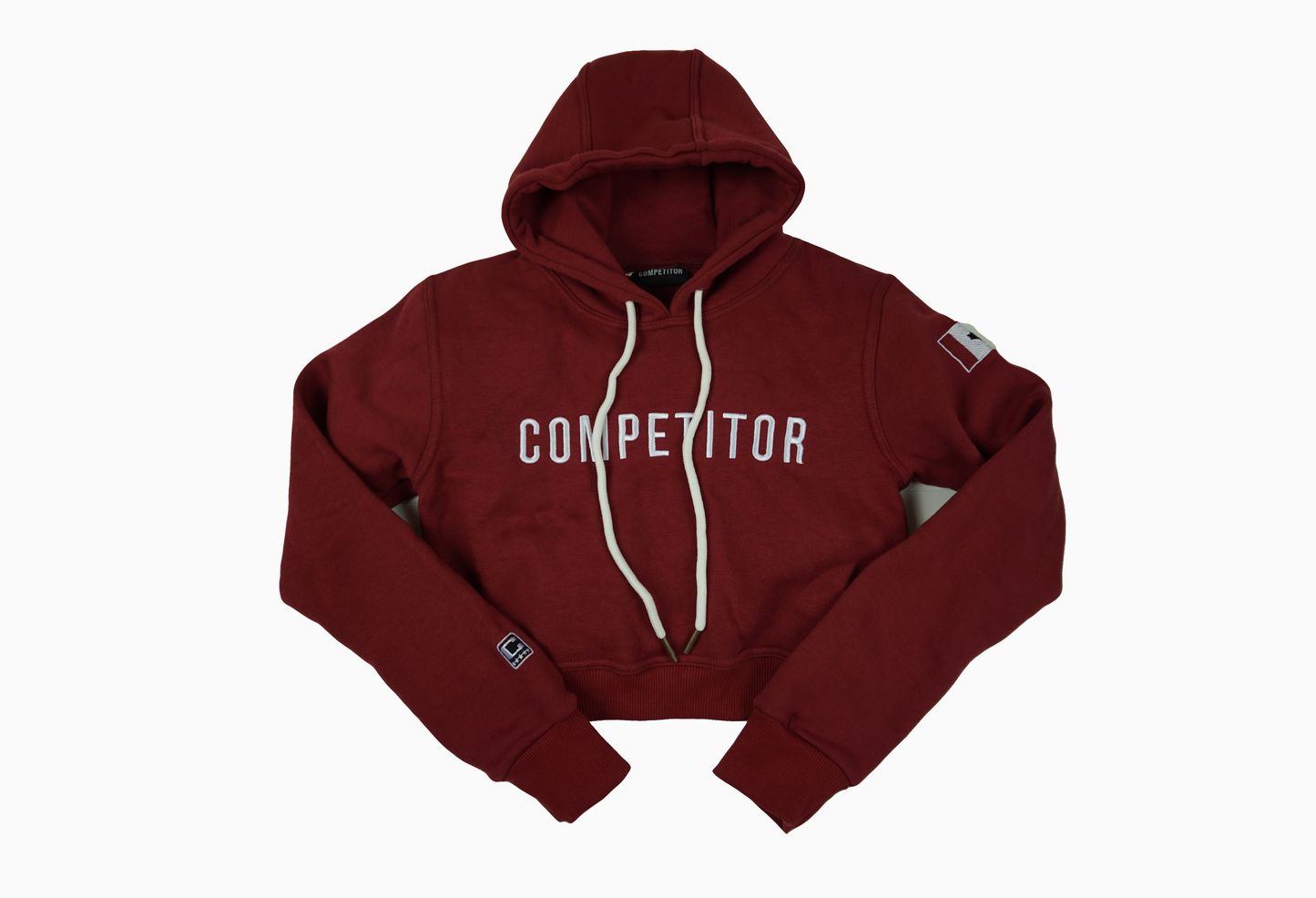 Elite Crop hoodie (Blood Red)