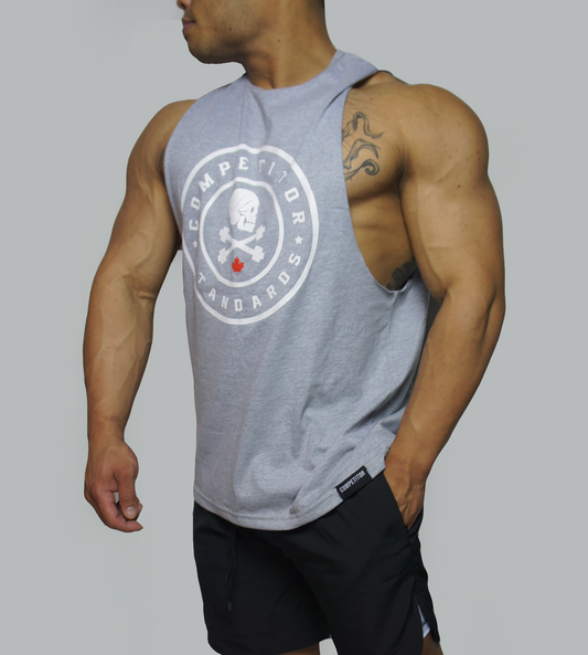 Flex Cut-Out Tee (Gray)